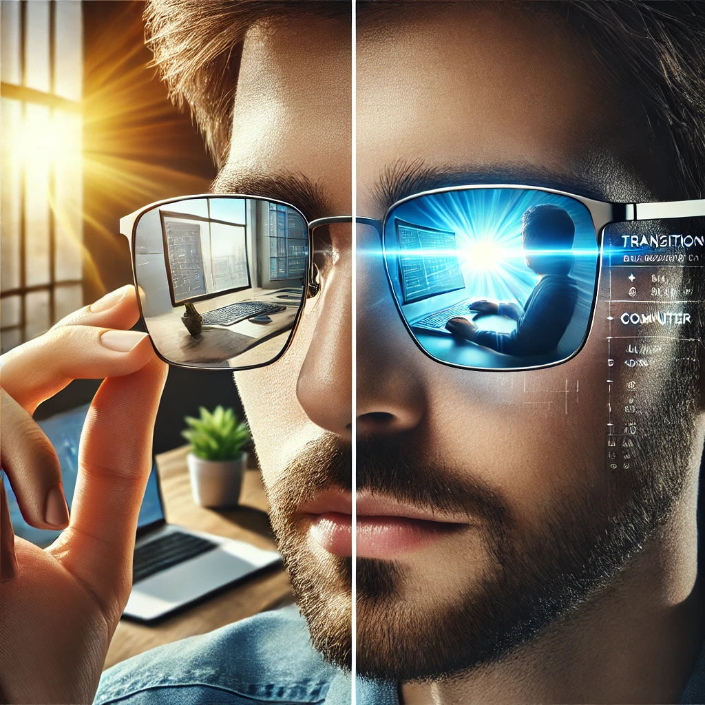 Transition + Computer Lenses:نظر کے چشمہ کے شیشے