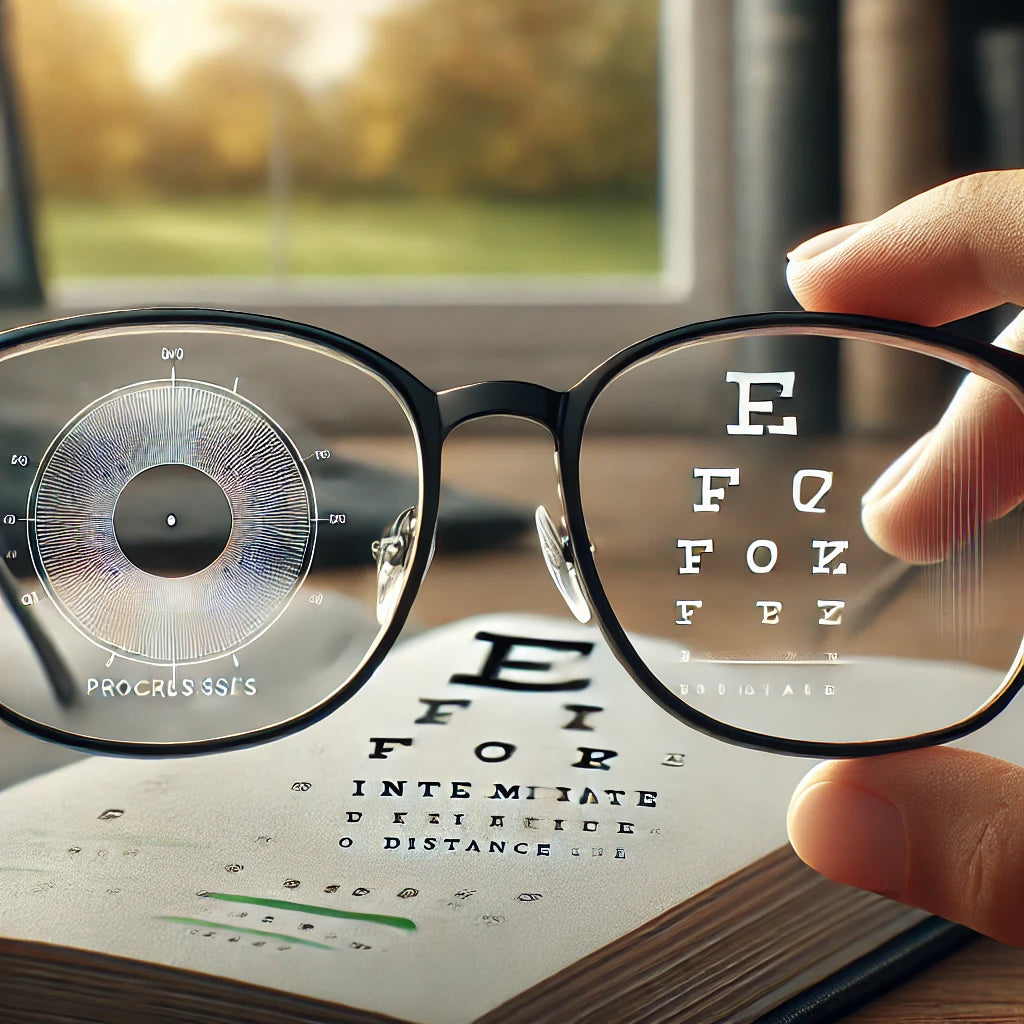 Progressive Lenses:نظر کے چشمہ کے شیشے