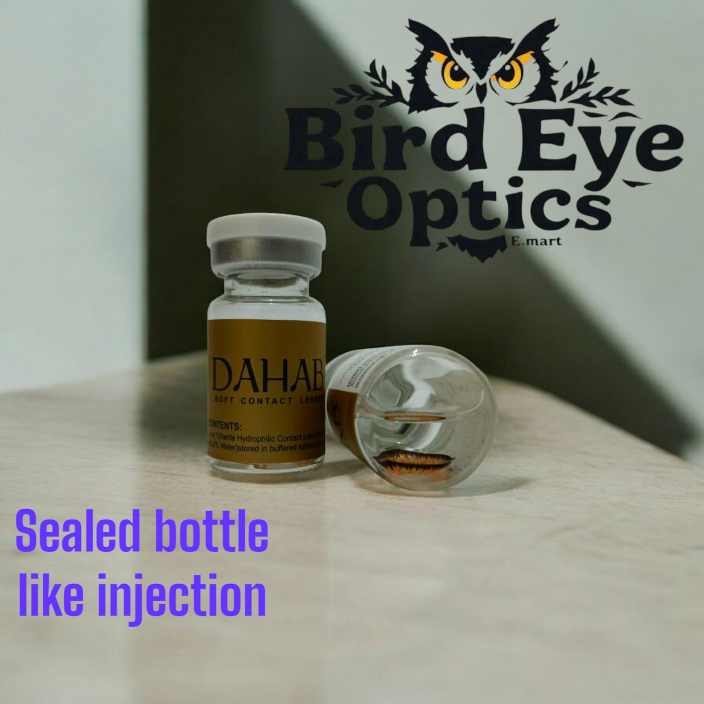 Aqua Blaze – Mesmerizing Blue Contact Lenses by Bird Eye Optics