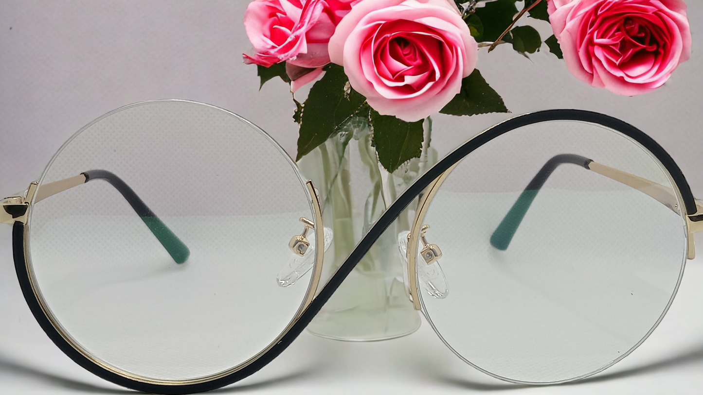 Vintage Roundabout Style Glasses for females
