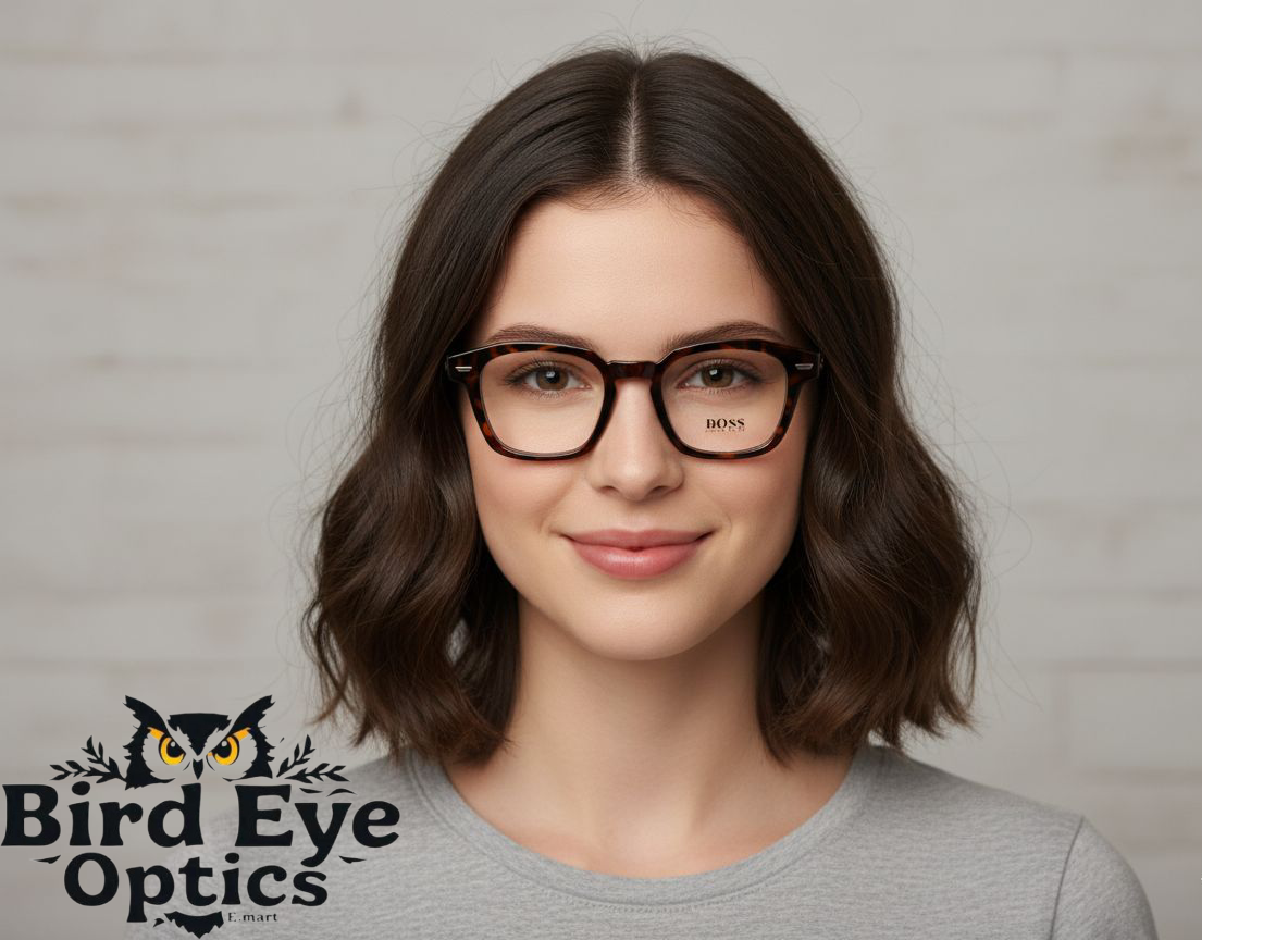 BOSS Hugo BOSS Tortoiseshell Eyeglasses – Timeless Elegance with a Modern Touch