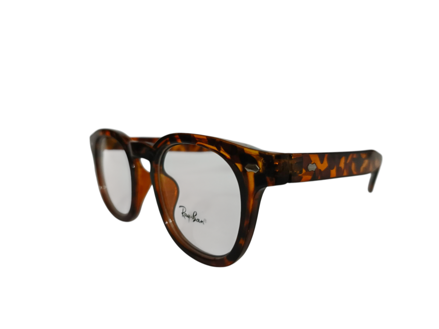Ray-Ban Tortoiseshell Eyeglasses – Timeless Elegance with a Modern Touch