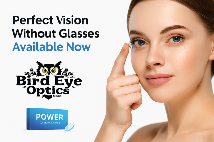 POWER Contact Lenses: Perfect Vision without glasses