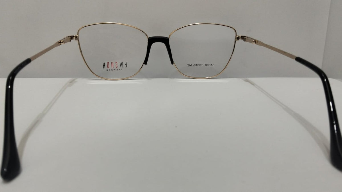 Temple and frame detail of EW SHDH eyeglasses