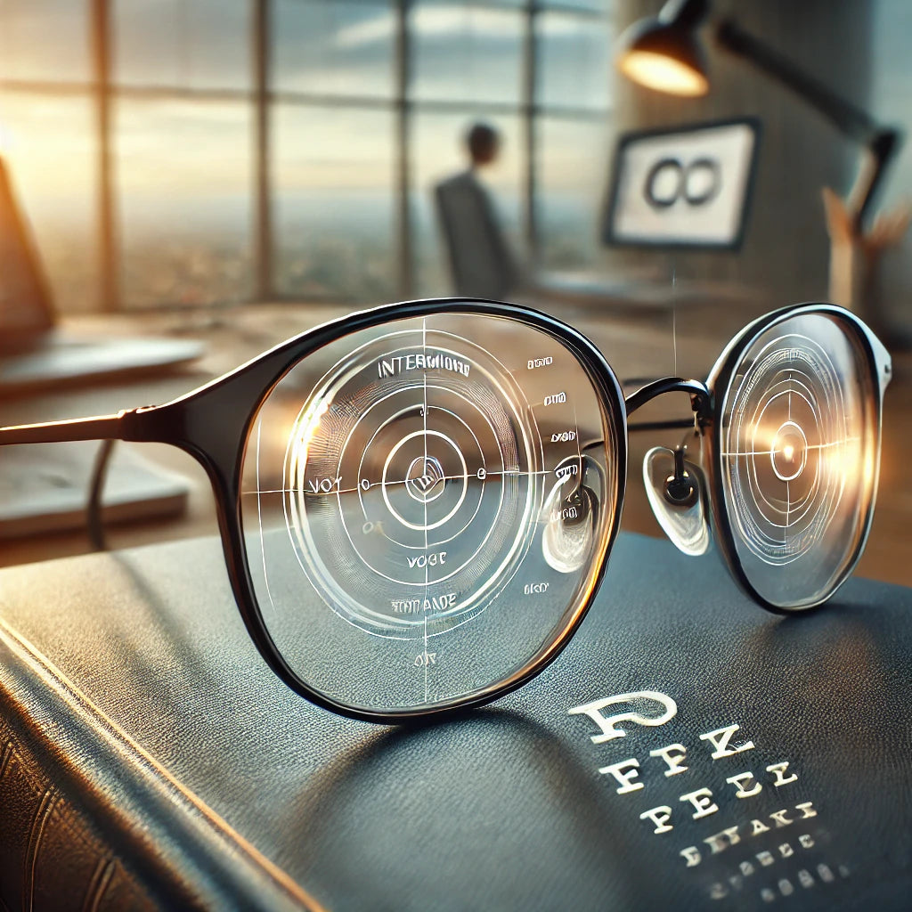 Progressive Lenses:نظر کے چشمہ کے  شیشے