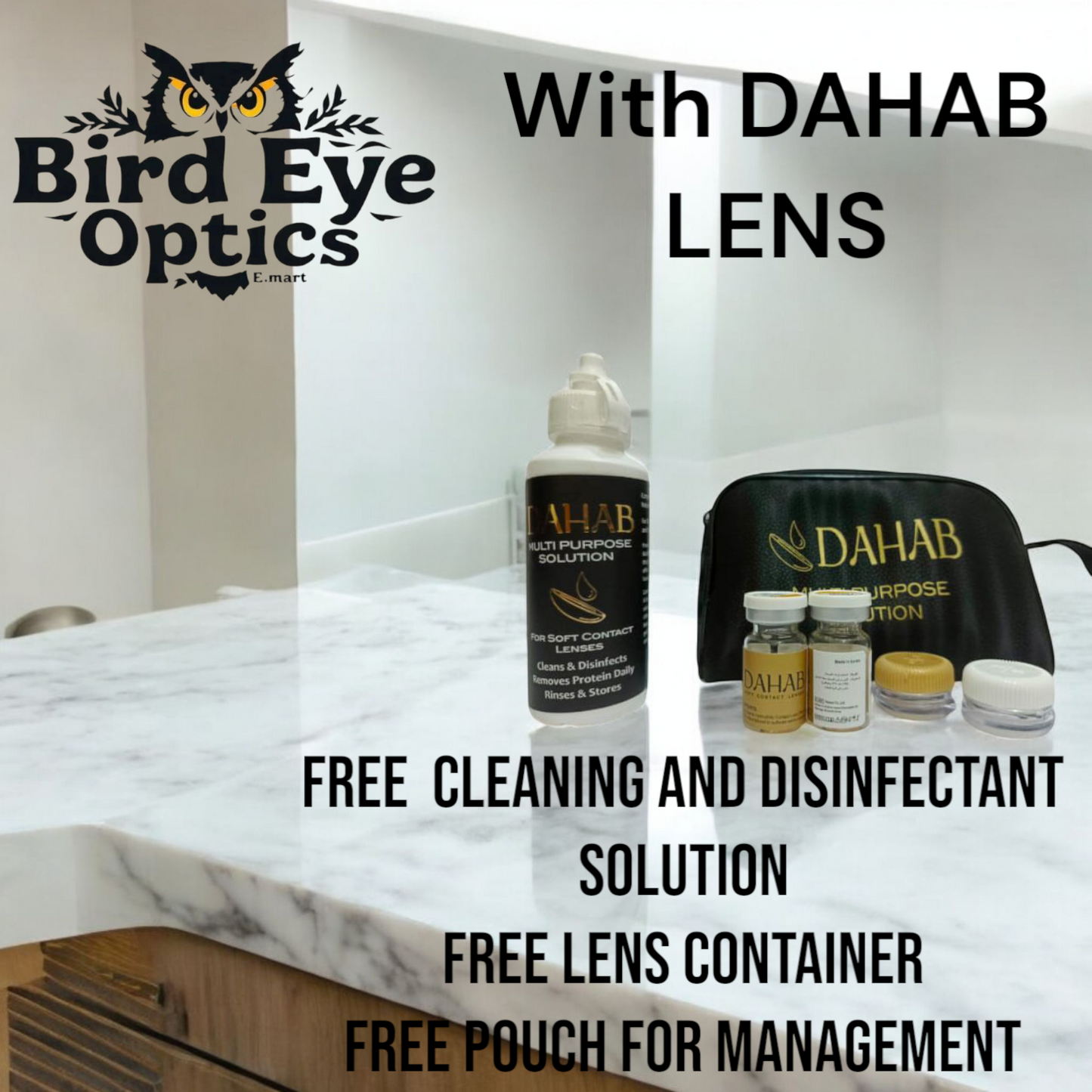 Aqua Blaze – Mesmerizing Blue Contact Lenses by Bird Eye Optics