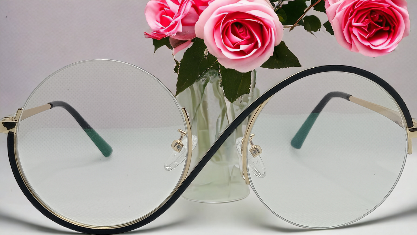 Vintage Roundabout Style Glasses