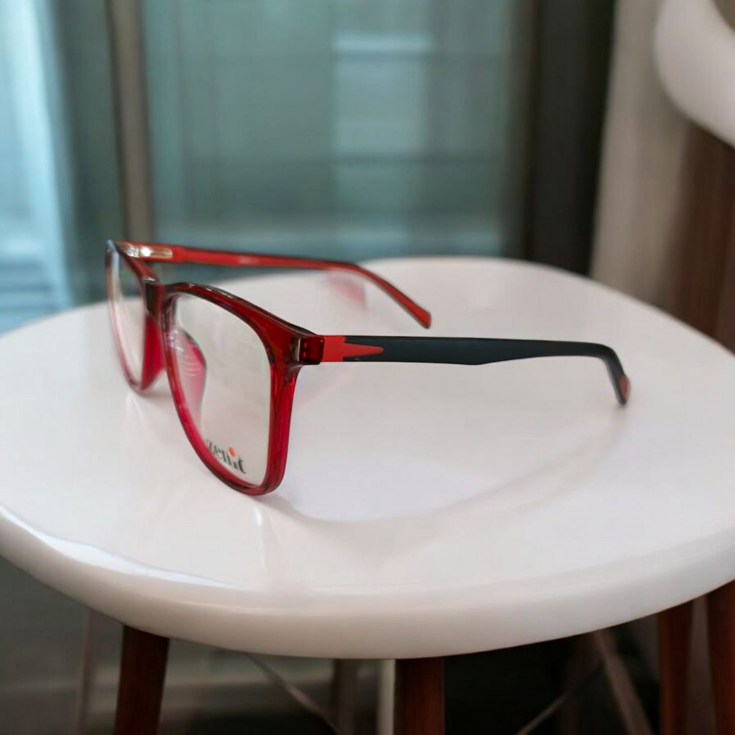 Zenit Red Frame Glasses - Elevate Your Style with Modern Elegance