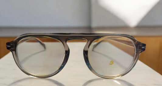 Classic Transparent Aviator Eyeglasses – Sleek Design for a Timeless Look"