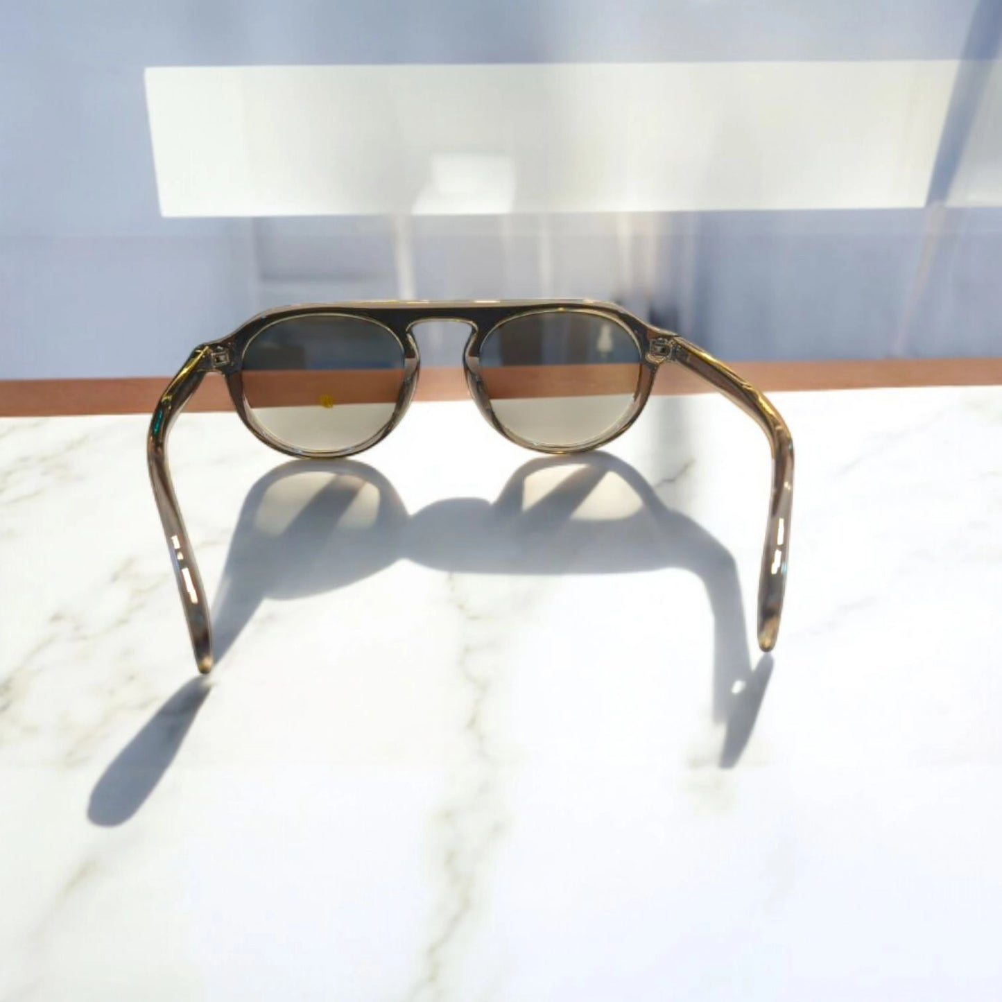 Classic Transparent Aviator Eyeglasses – Sleek Design for a Timeless Look"