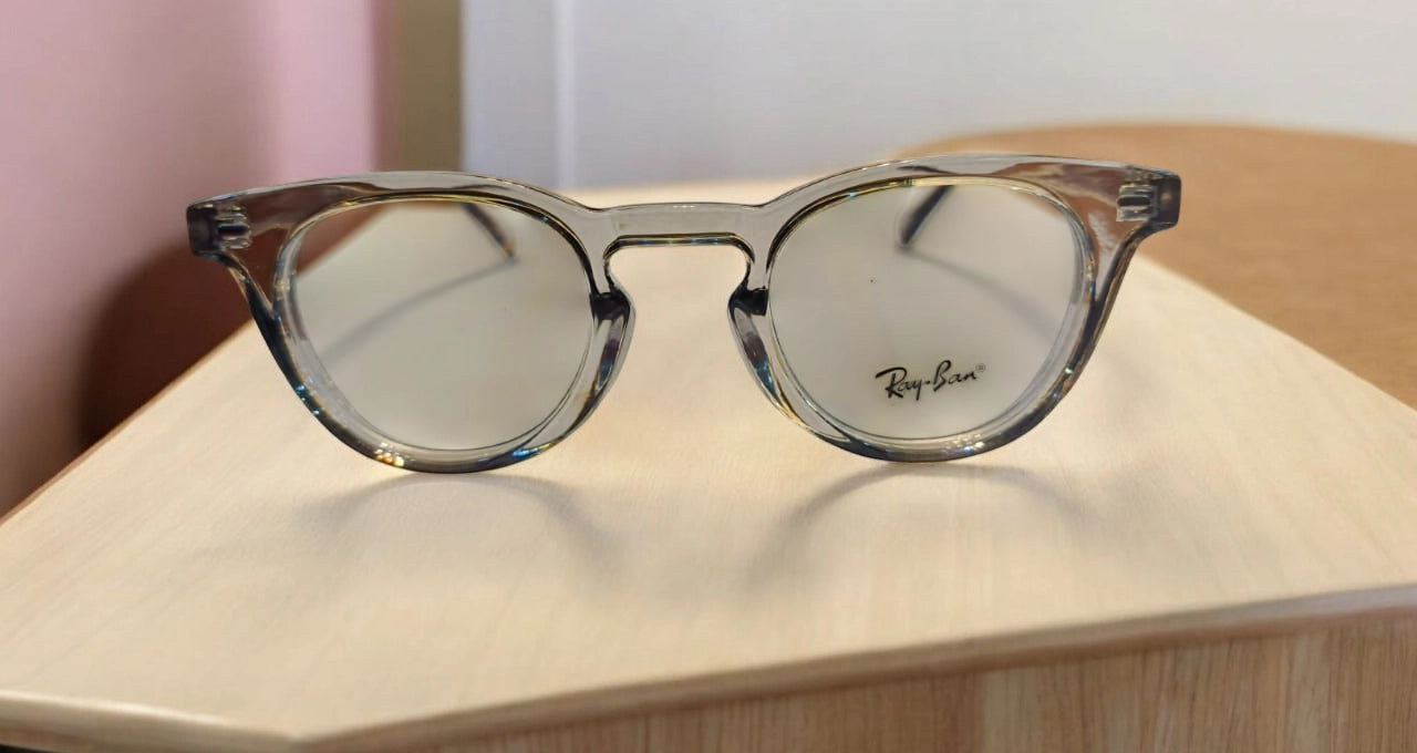 Ray-Ban Transparent Frame Glasses – Modern Elegance with a Classic Touch