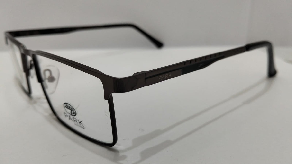 Side view of black PARK 2222 eyeglasses