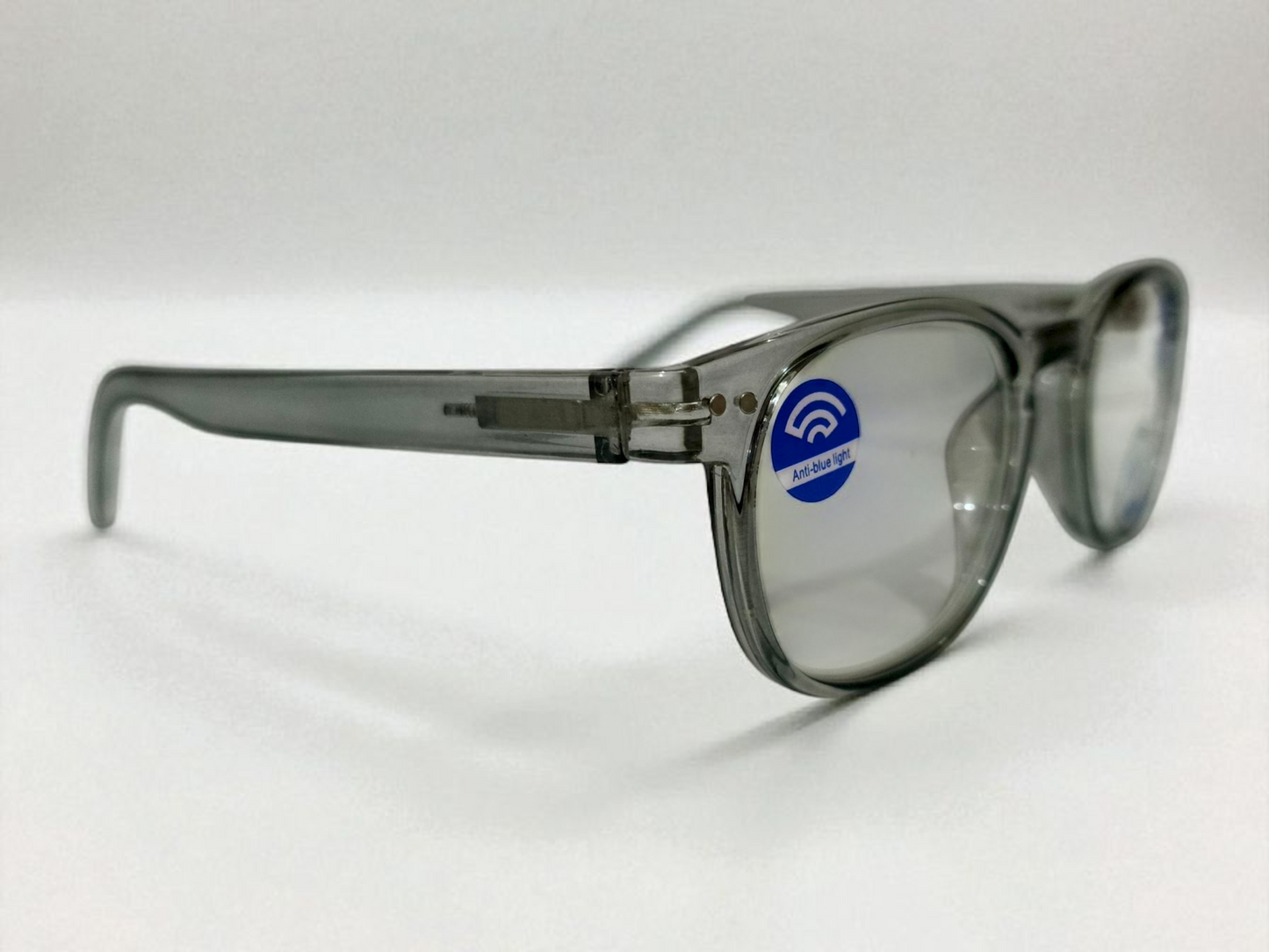 GREY TRANSLUCENT ANTI-BLUE LIGHT GLASSES