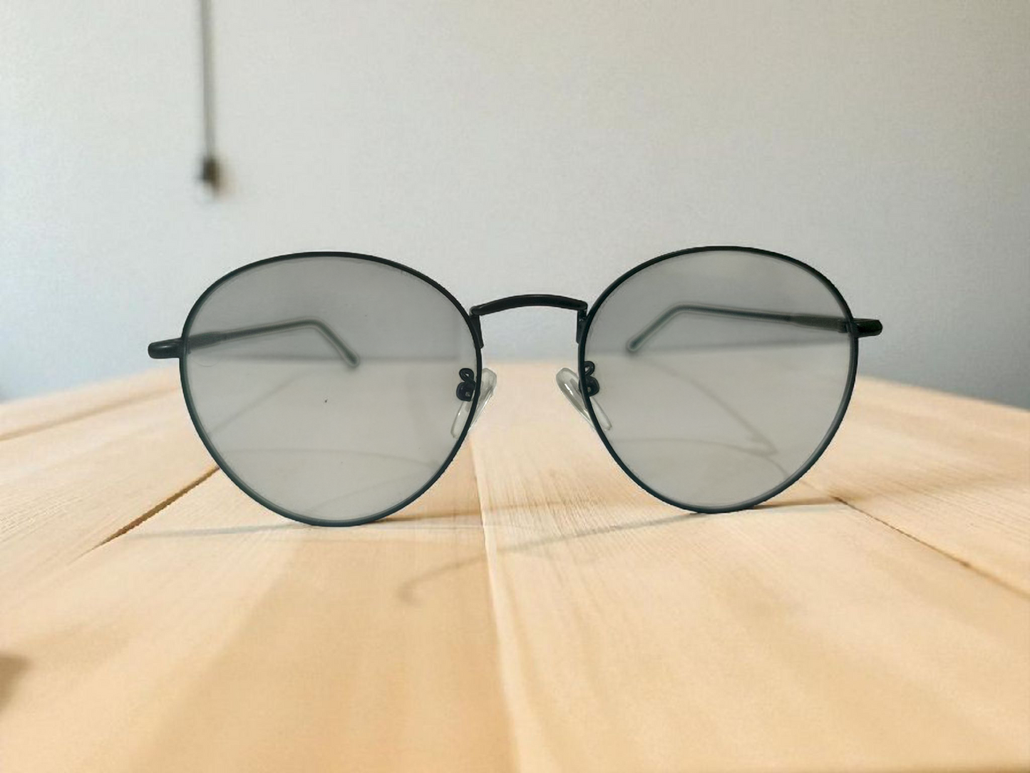 The "Phoenix" | Classic Round Black Spectacles