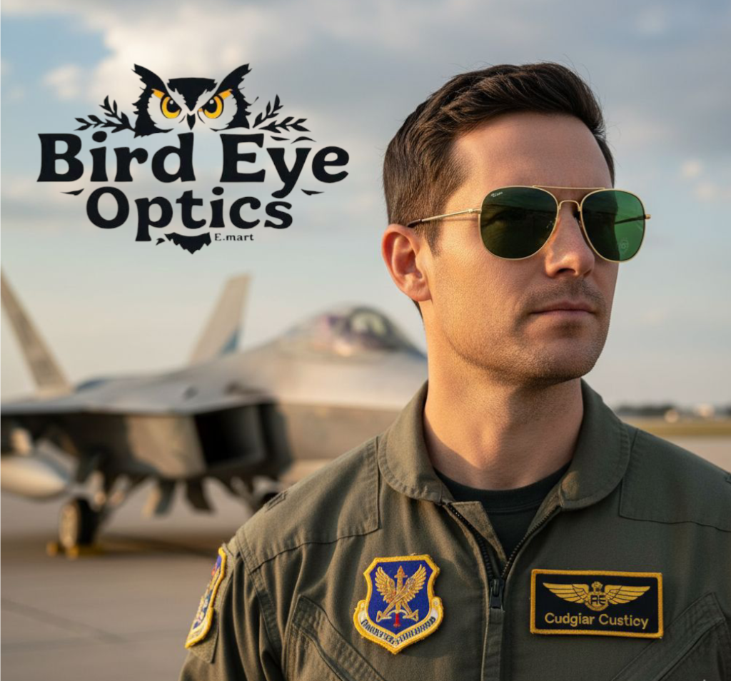 Golden Randolph Engineering Aviator Sunglasses – Diamond Hard® Scratch-Resistant, Made in USA.Trusted by U.S. Air Force Pilots