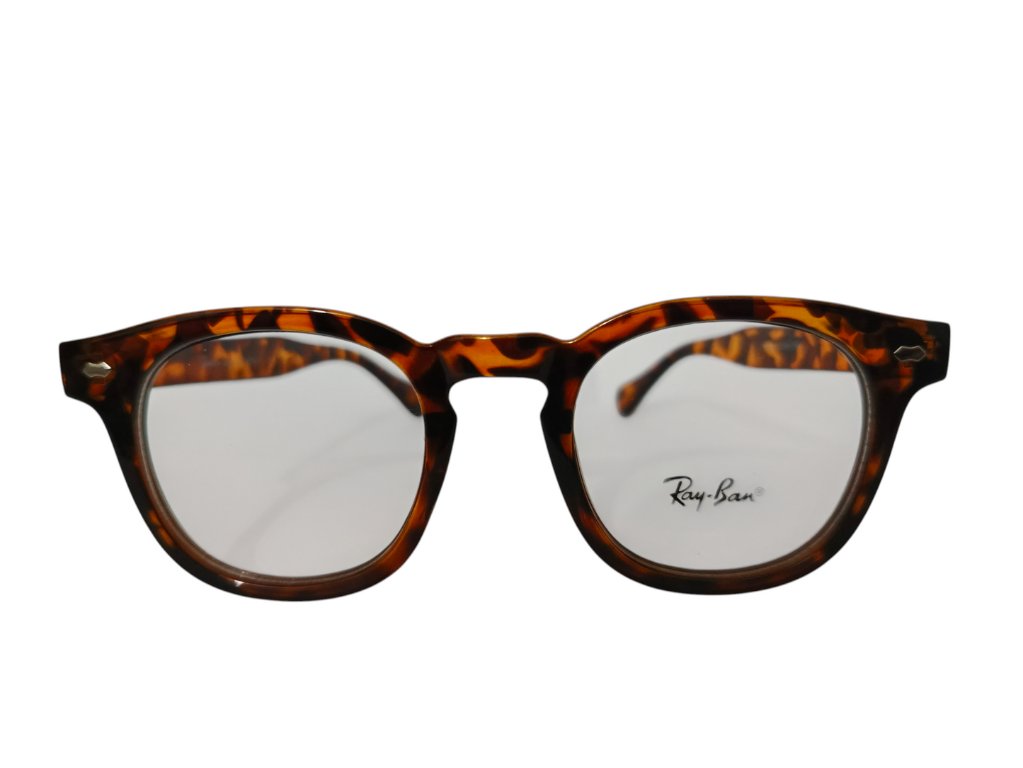 Ray-Ban Tortoiseshell Eyeglasses – Timeless Elegance with a Modern Touch