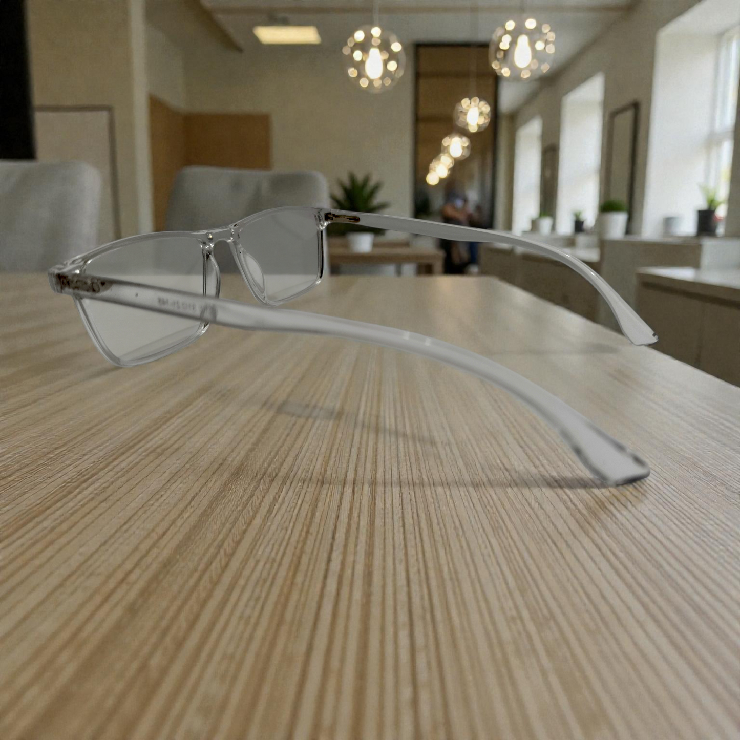 CrystalView Unisex Transparent Eyeglasses : Sleek, Modern & Versatile