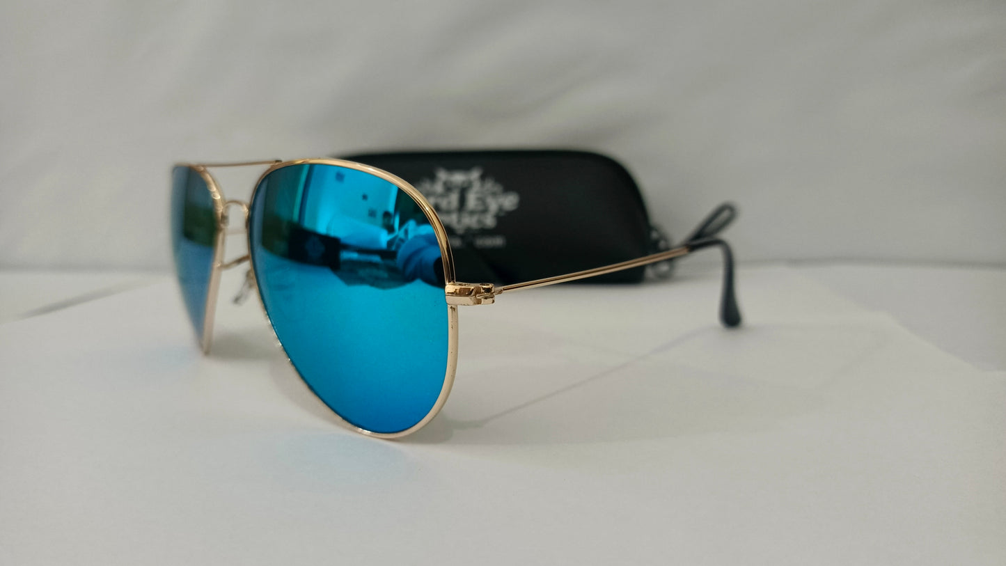 Classic Polarized Aviator Sunglasses : Timeless Design, 100% UV Protection | Bird Eye Optics