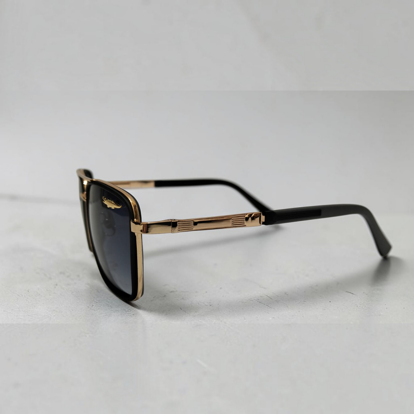 Lacoste inspired Premium Urban Edge Unisex Gradient Square Sunglasses Bird Eye Optics