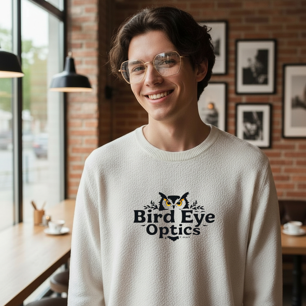 Luxury Golden Metal Frame Eyeglasses : UltraLight UV400 Clear Lens (Unisex Fashion Frame)