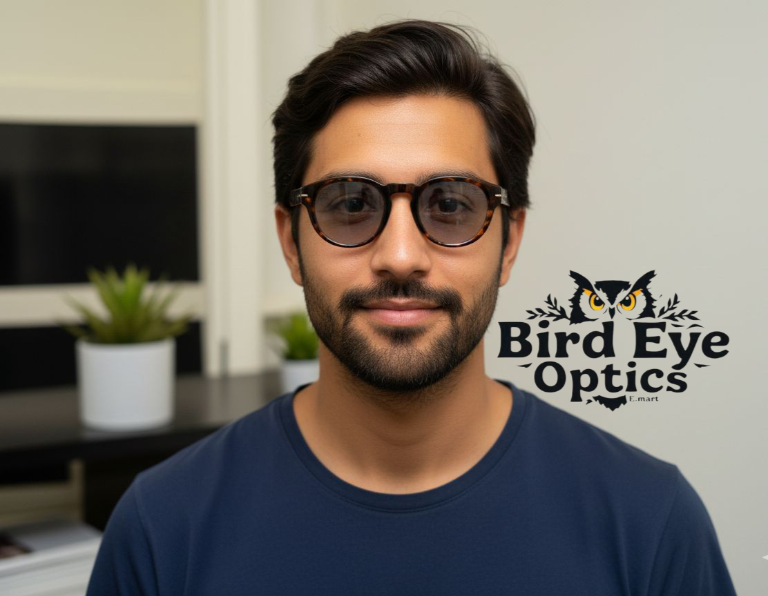 David Beckham inspired Classic tortoiseshell pattern Aviator Eyeglasses – Sleek Design for a Timeless Look"