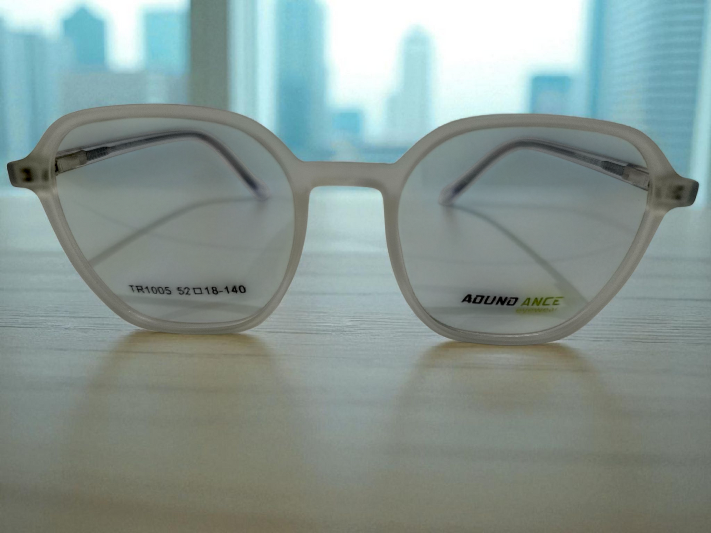 Minimalist Transparent Eyeglass Frame – Lightweight Comfort & Modern Style | Bird Eye Optics