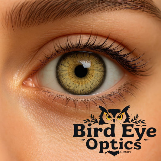 Golden Hazel Charm – Bird Eye Optics Premium Contact Lens
