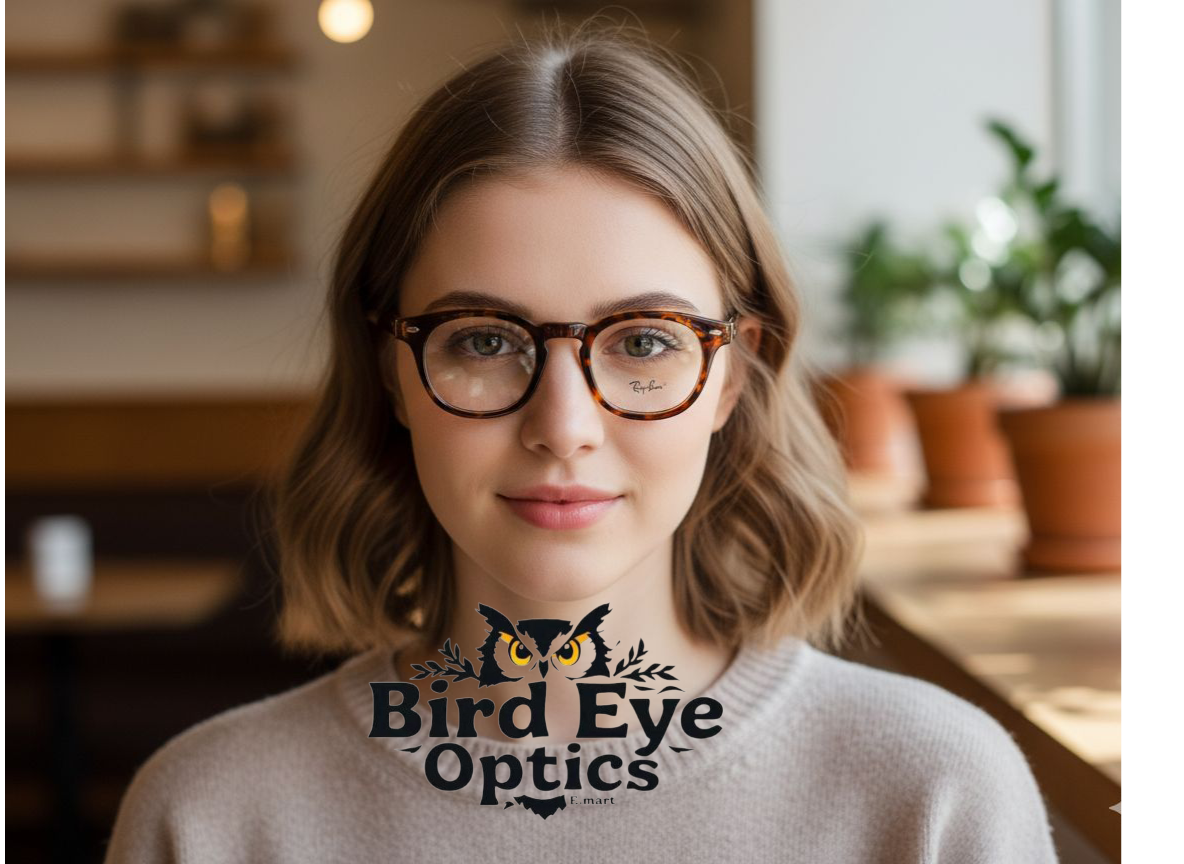 Ray-Ban Tortoiseshell Eyeglasses – Timeless Elegance with a Modern Touch