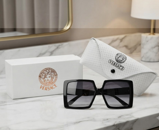 VERSACE inspired Luxury Oversized Square Fashion Sunglasses for Ladies.
