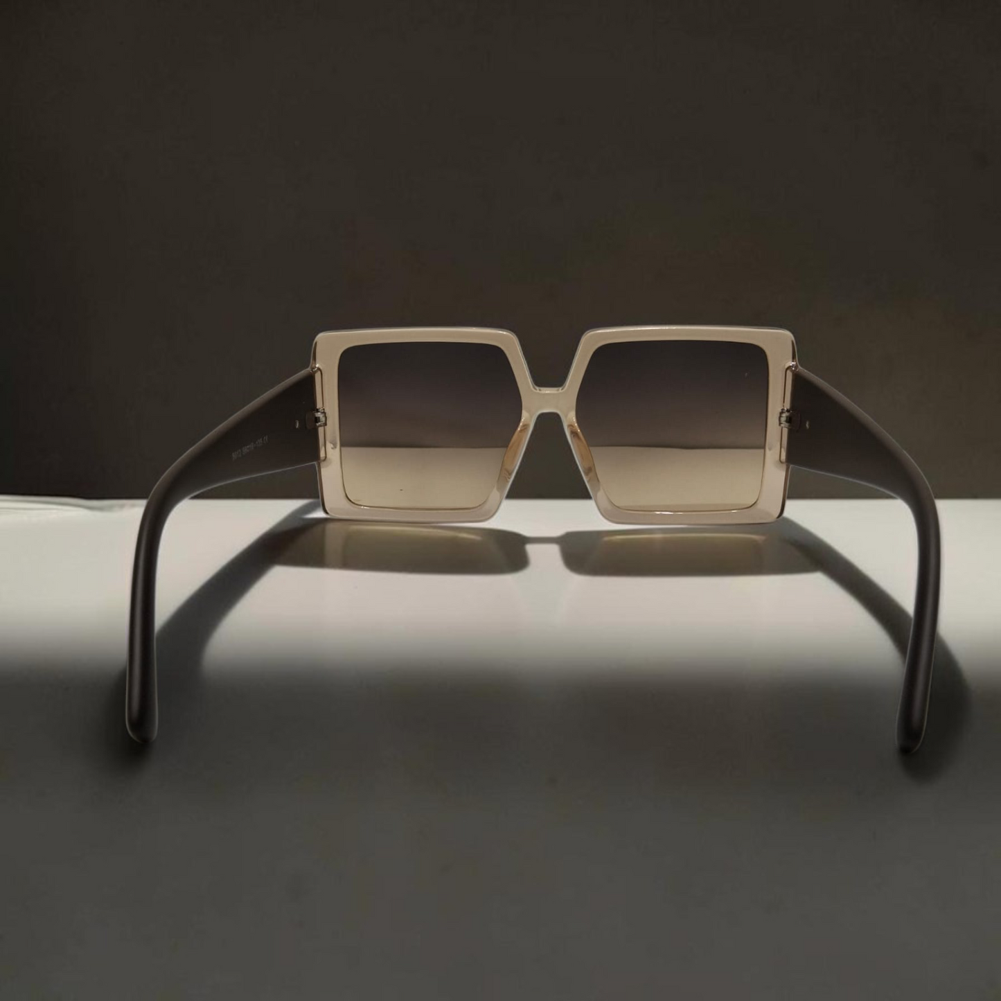 Iconic Square Oversized Designer Sunglasses  Luxury Golden Detail Unisex Frames inspired by VERSACE brown
