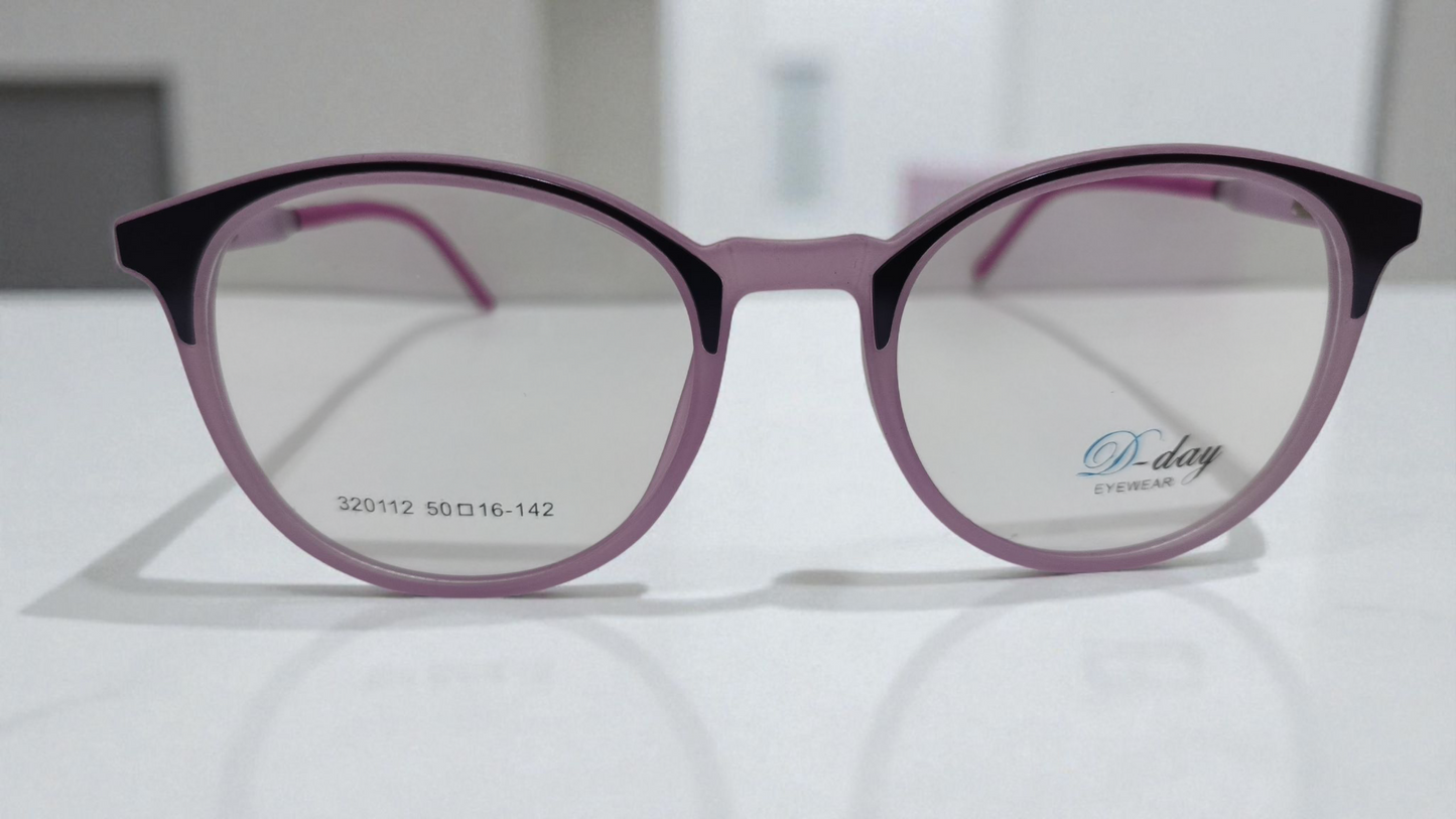 Ladies Elevate Your Look with the D-Day 'Chic Lilac' Frame