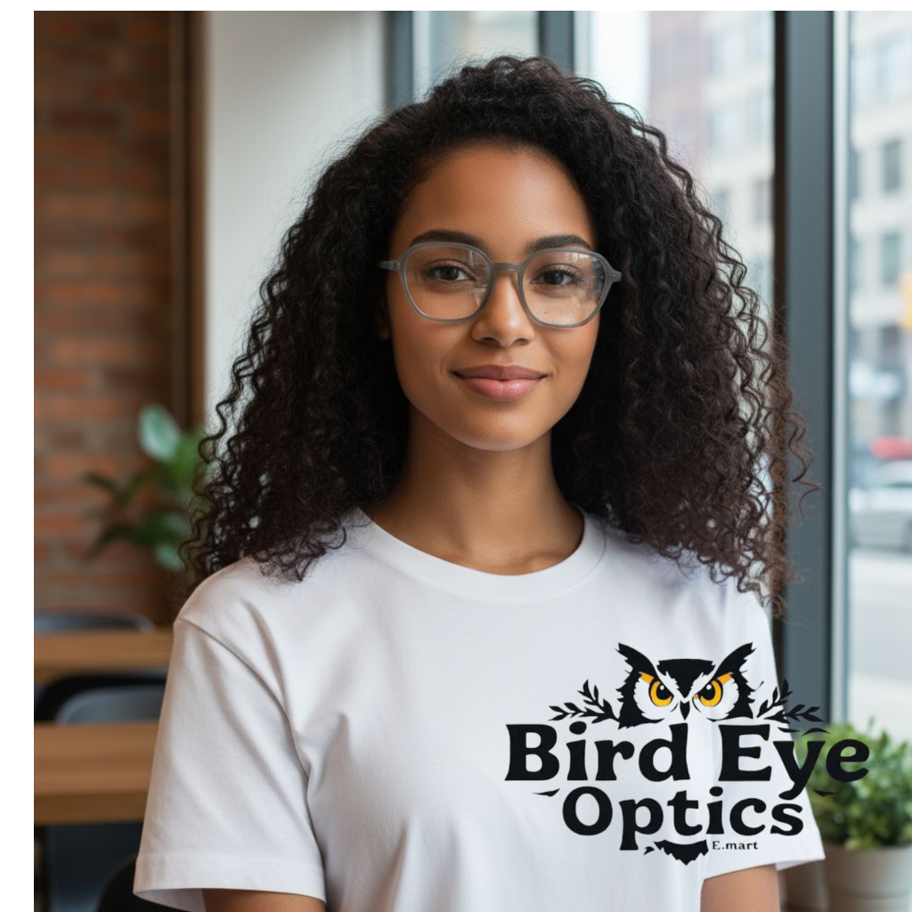 Minimalist Transparent Eyeglass Frame – Lightweight Comfort & Modern Style | Bird Eye Optics