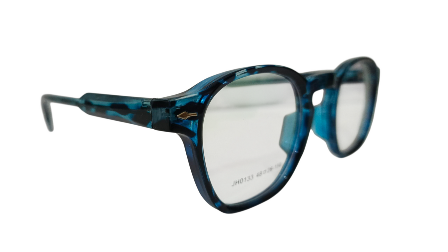 Bold Vision –  Blue Tortoiseshell Eyeglasses for Unmatched Style & Comfort
