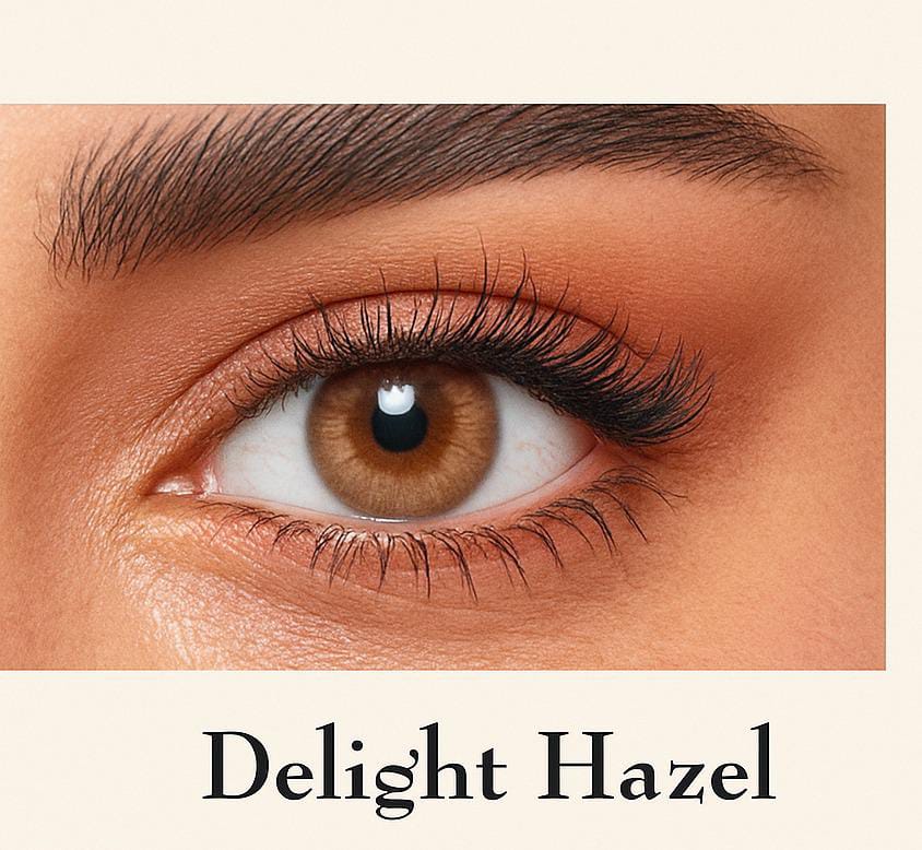 Eyesight Contact Lens Delight Hazel DAHAB| Elegant Vision Without Glasses