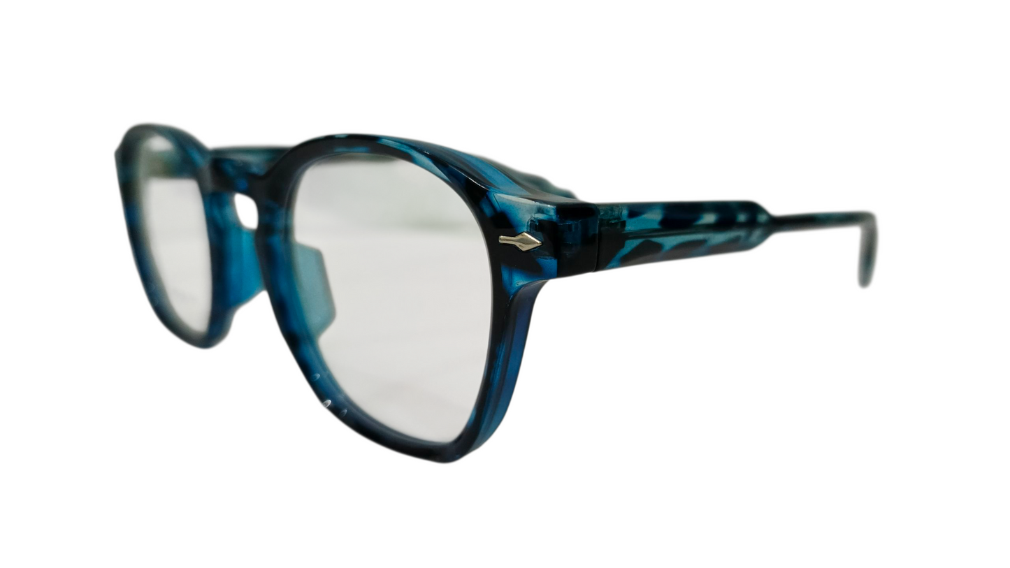 Bold Vision –  Blue Tortoiseshell Eyeglasses for Unmatched Style & Comfort