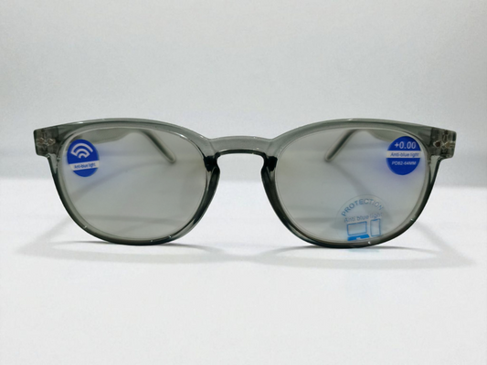 GREY TRANSLUCENT ANTI-BLUE LIGHT GLASSES