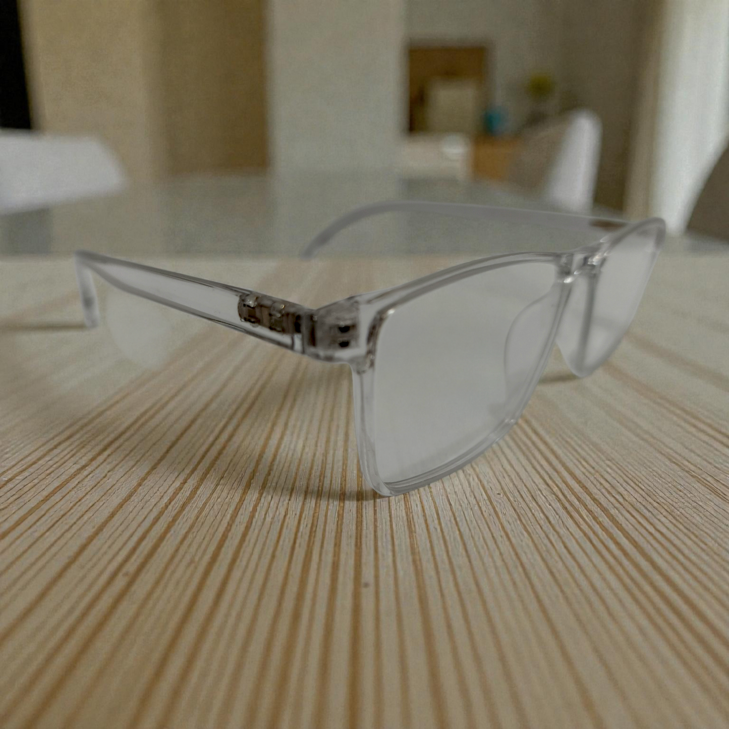 CrystalView Unisex Transparent Eyeglasses : Sleek, Modern & Versatile
