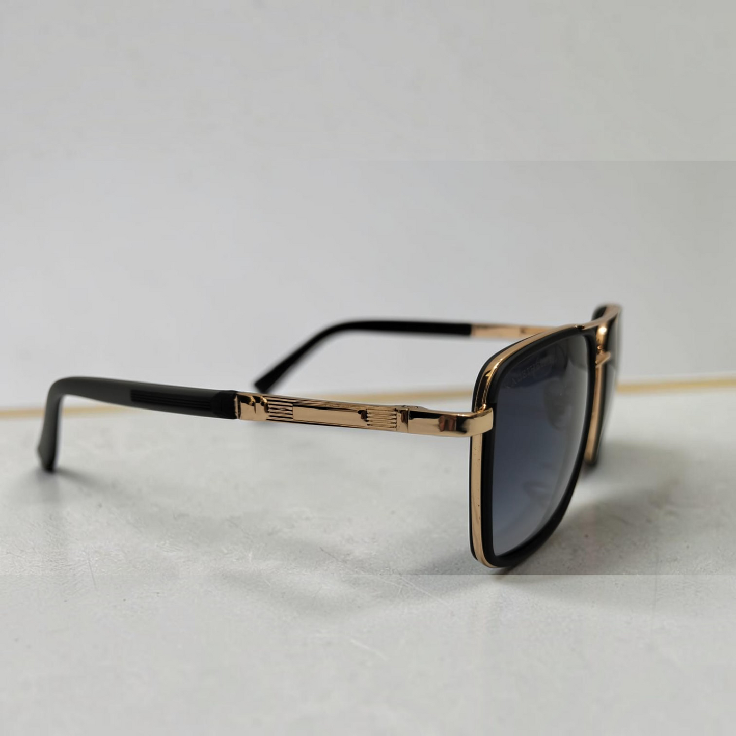 Lacoste inspired Premium Urban Edge Unisex Gradient Square Sunglasses Bird Eye Optics