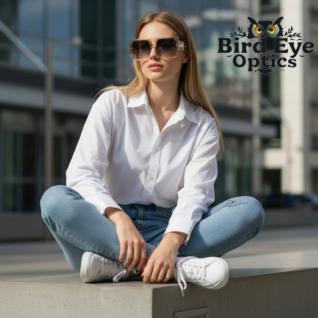 Iconic Square Oversized Designer Sunglasses  Luxury Golden Detail Unisex Frames inspired by VERSACE brown