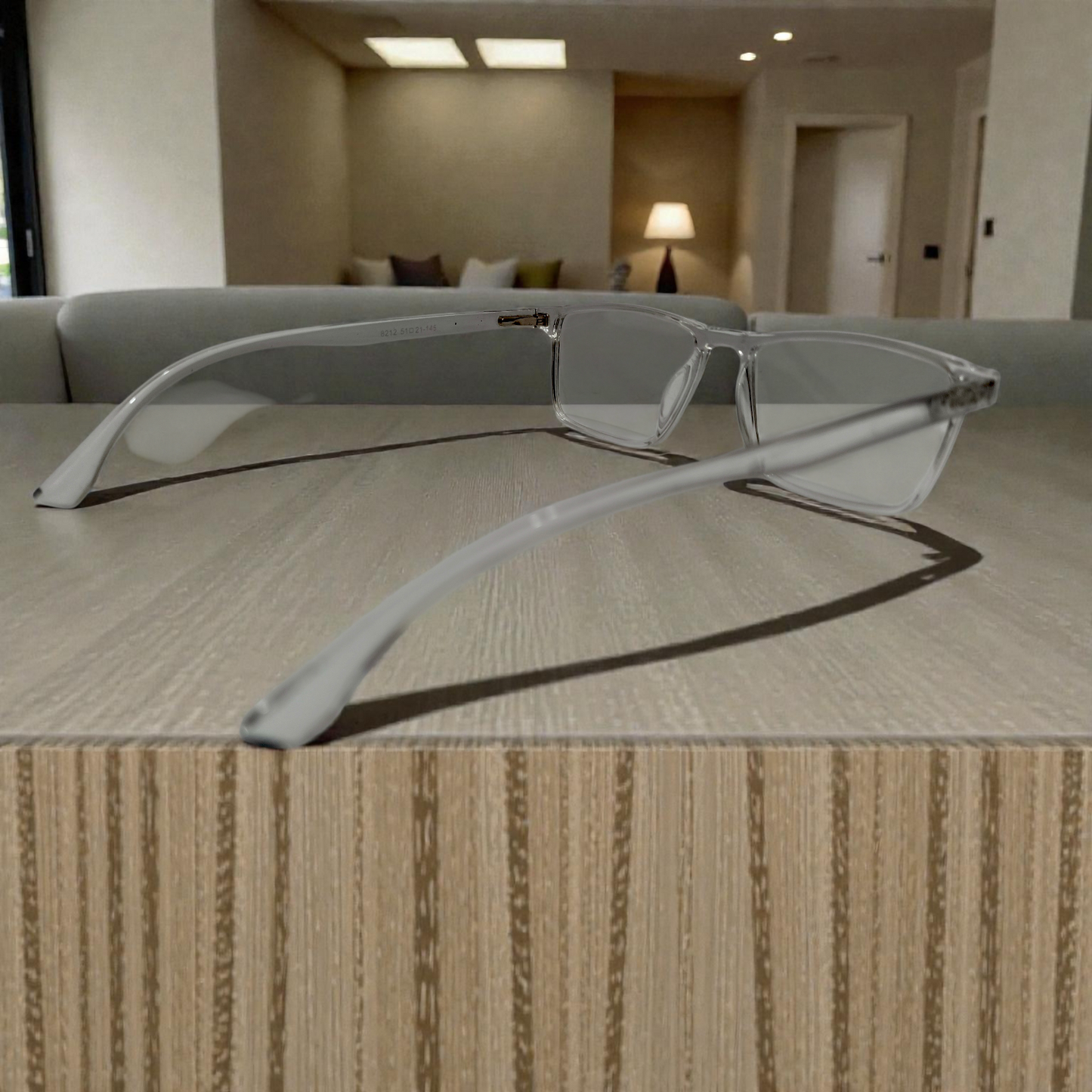 CrystalView Unisex Transparent Eyeglasses : Sleek, Modern & Versatile