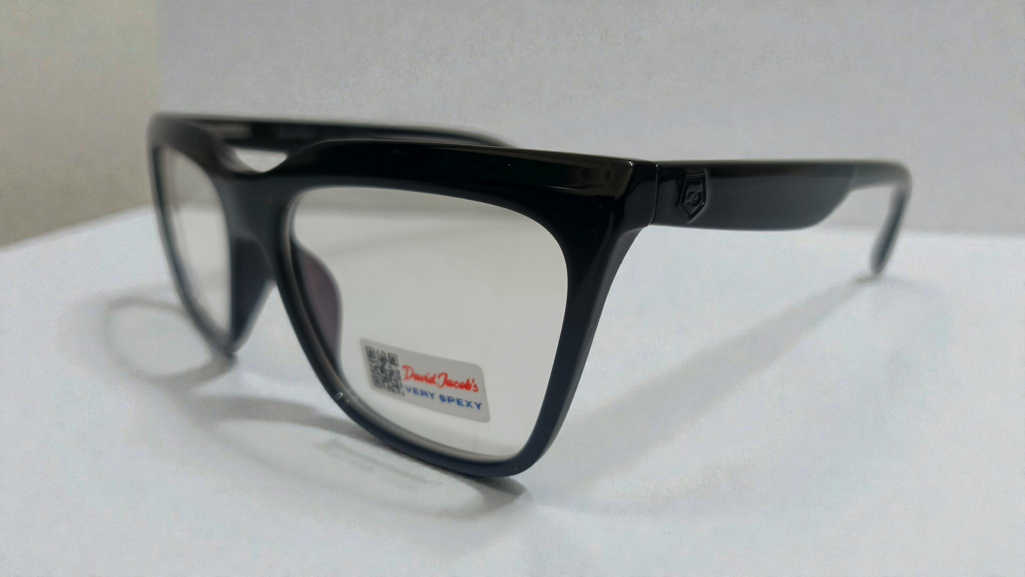 David Jacobs inspired Executive Cat eye Frames Bold Unisex Geometric Eyewear