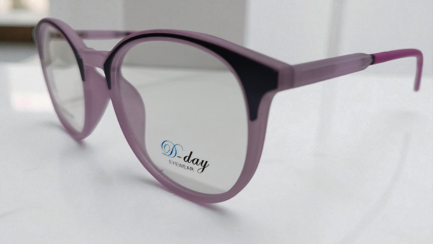 Ladies Elevate Your Look with the D-Day 'Chic Lilac' Frame