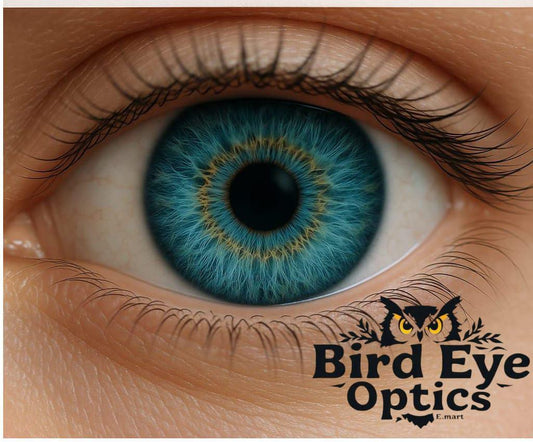 Aqua Blaze – Mesmerizing Blue Contact Lenses by Bird Eye Optics