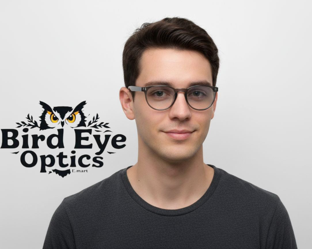 GREY TRANSLUCENT ANTI-BLUE LIGHT GLASSES