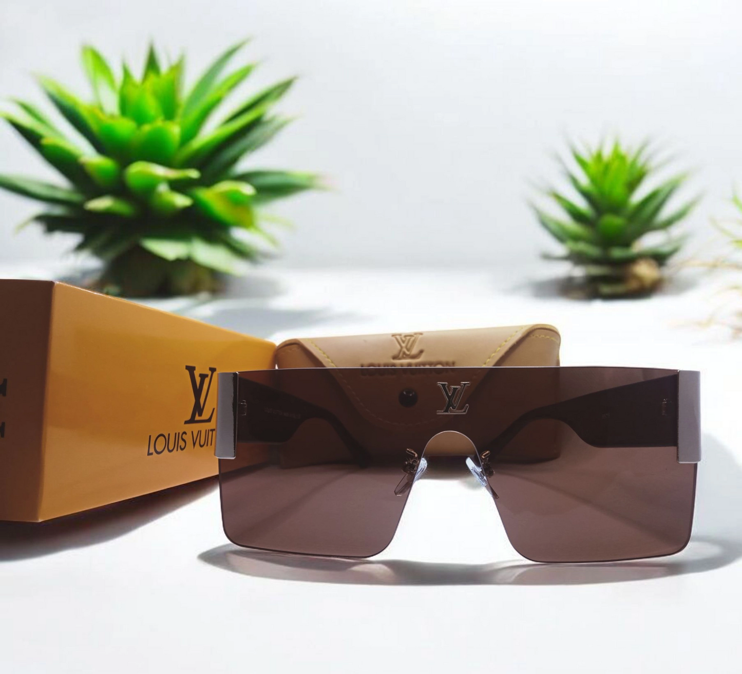 Shades of Opulence: The Louis Vuitton Shield Sunglasses