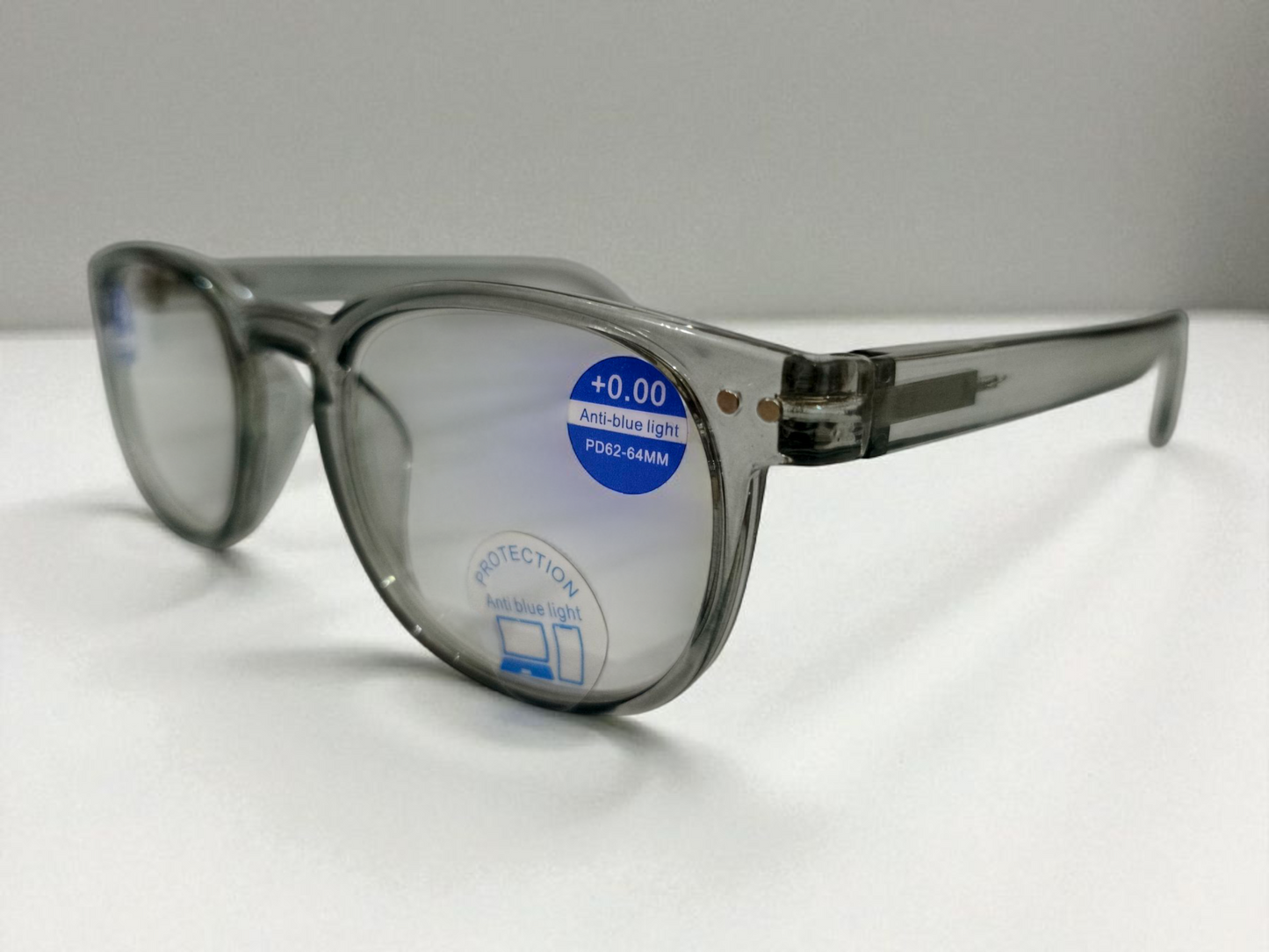 GREY TRANSLUCENT ANTI-BLUE LIGHT GLASSES