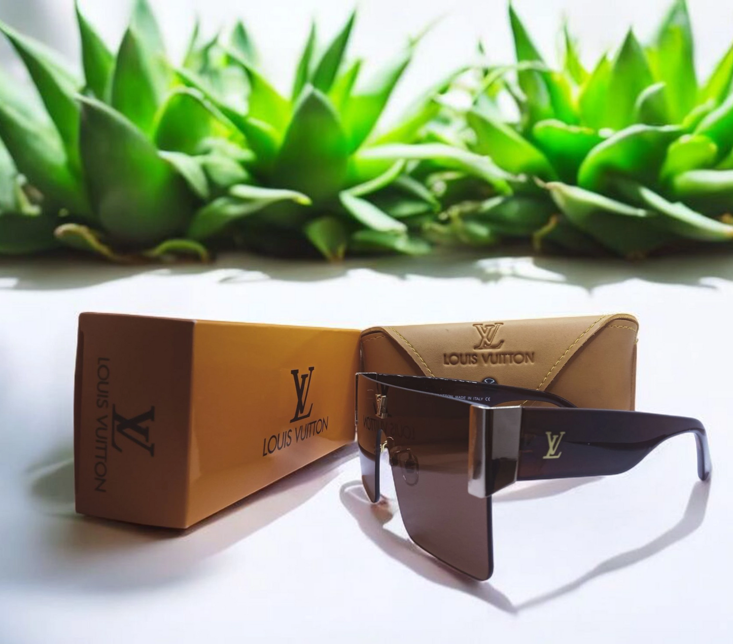 Shades of Opulence: The Louis Vuitton Shield Sunglasses